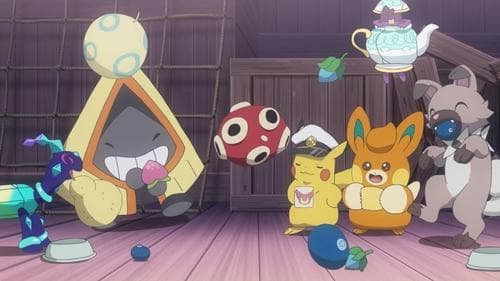 Escorrega e cai! Um Pokémon misterioso?!
